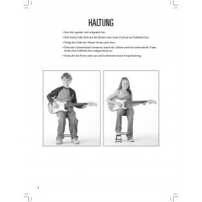 Hal Leonard Gitarre für Kids 1 : Ein Lehrgang für Anfänger zum schrittweisen Erlernen der akustischen oder elektrischen Gitarre